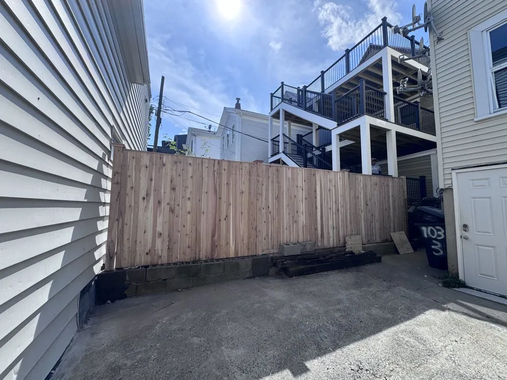 Custom landscape installation for homes across Boston, MA - Fernando Landscaping