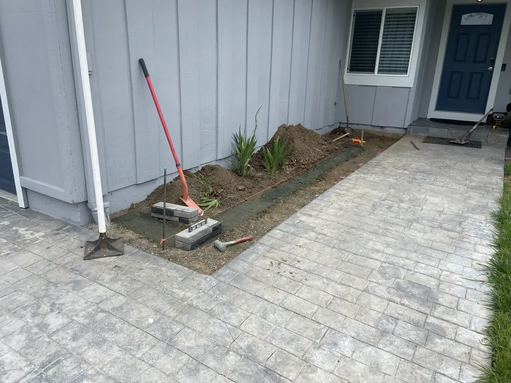 Local outdoor landscaping with custom design across Fremont, CA - Fernando's Gardening