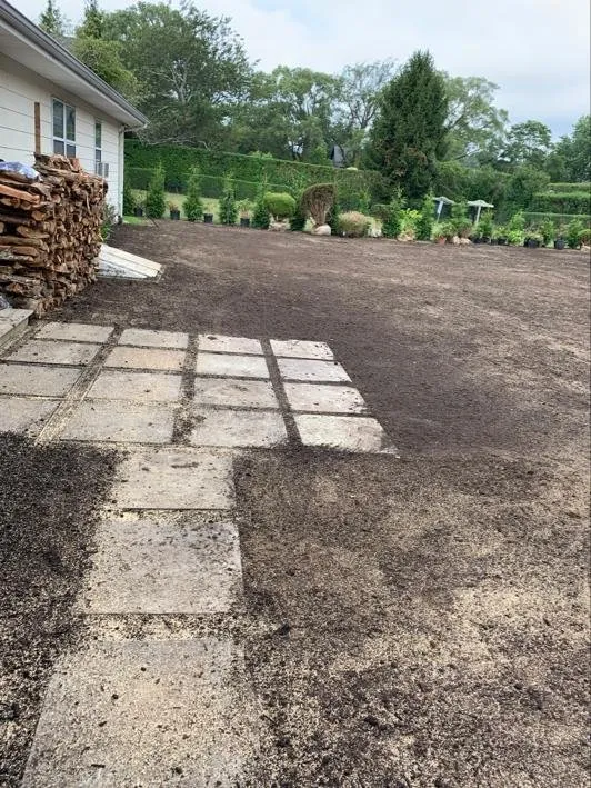 Top-rated landscape installation in Watermill, NY by Fernando's Home Improvement