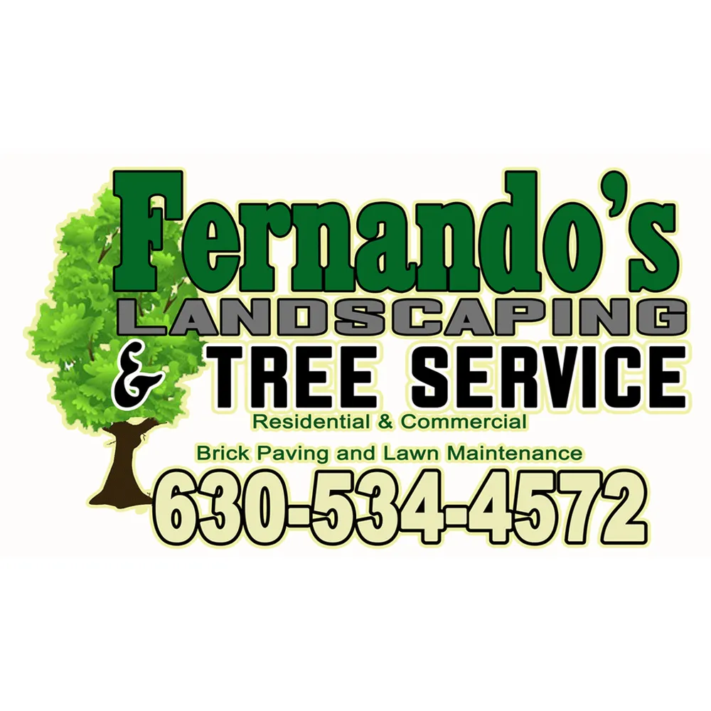 Custom landscape installation for residential properties in Glen Ellyn, IL by Fernando's Landscaping & Tree Service