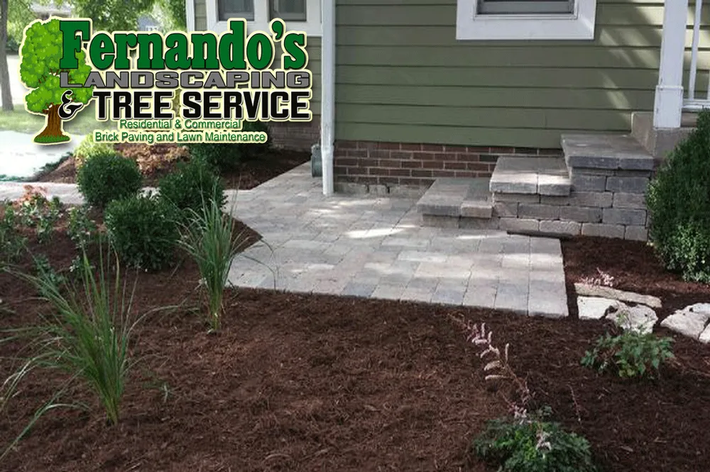 Reliable outdoor landscaping with custom design across Glen Ellyn, IL - Fernando's Landscaping & Tree Service