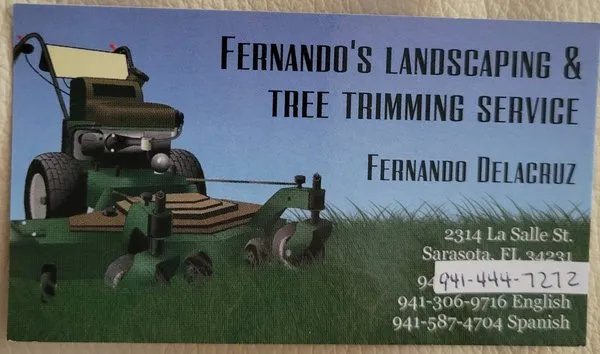 Fernando’s Landscaping & Tree Trimming Service Logo