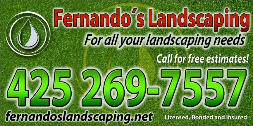 Top-rated landscaping services near you across Renton, WA - Fernando's Landscaping