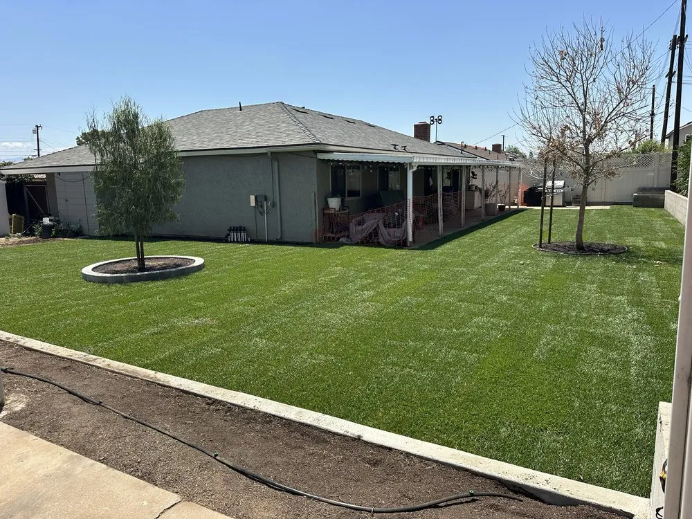 Custom residential landscaping in Anaheim, CA - Fern's Complete Landscape & Construction Services