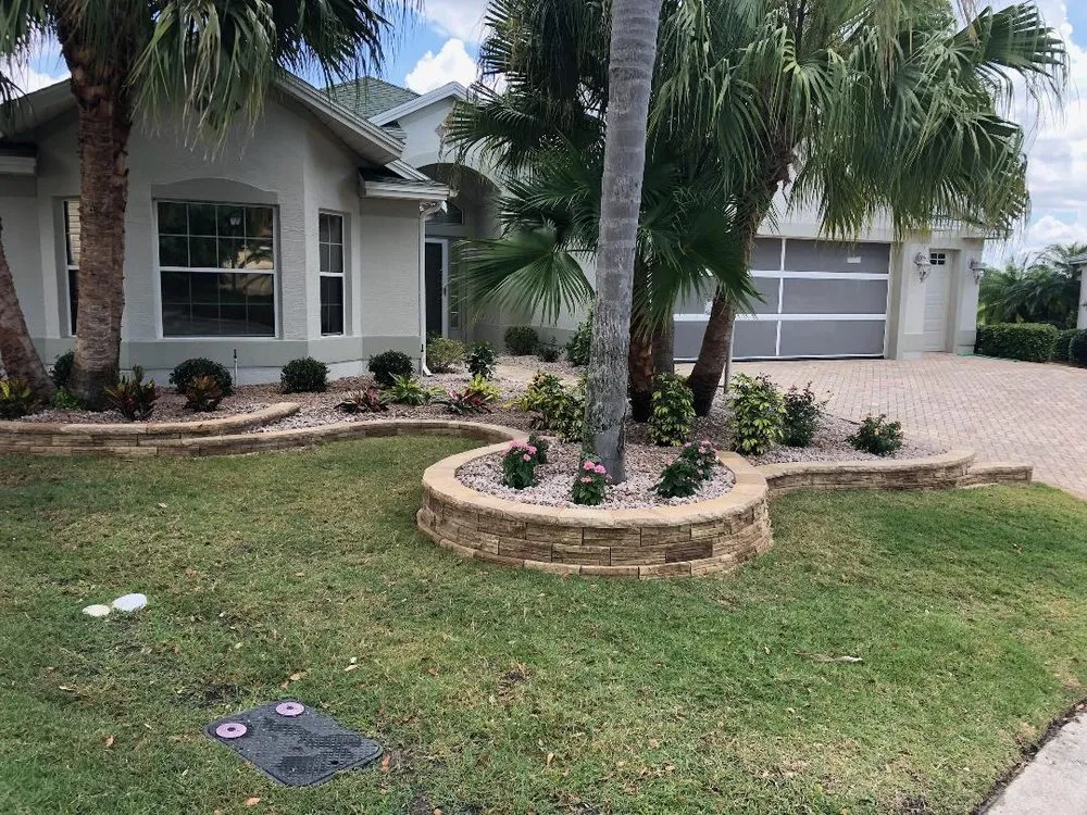 Expert garden landscaping in Summerfield, FL by Fernview Farm