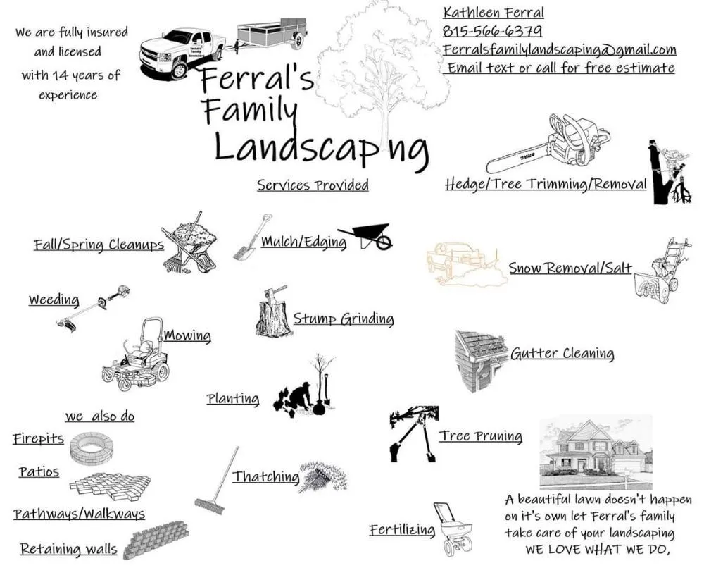 Affordable lawn care service for residential properties in Rockford, IL by Ferrals Family Landscaping & Tree Services