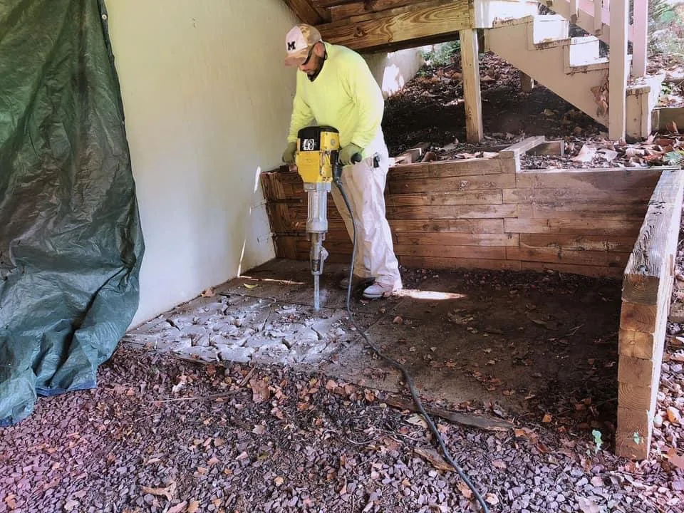 Affordable landscape installation in Montgomery Village, MD by Ferrans Landscaping