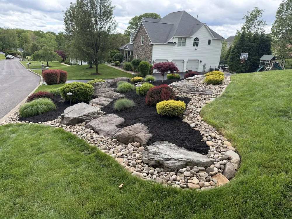 Professional lawn care service in Dallas, PA by Ferrara Contracting