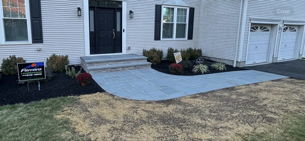 Expert landscape installation in Wayne, NJ by Ferrara Landscaping