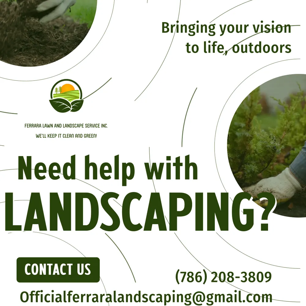 Trusted outdoor landscaping experts serving Homestead, FL - Ferrara Lawn And Landscape