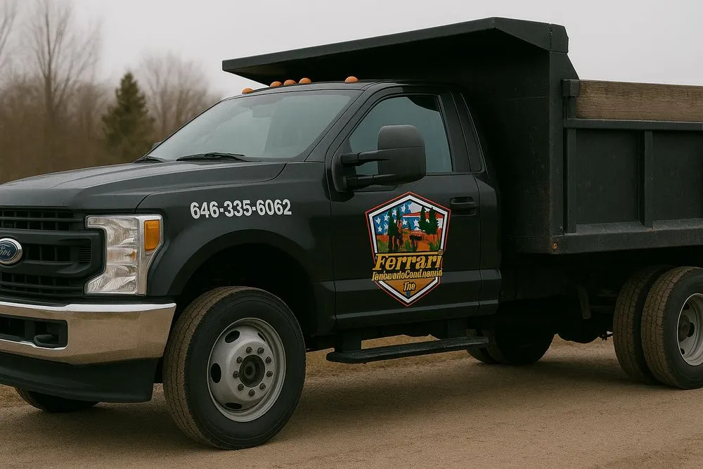 Trusted yard cleanup service for year-round maintenance in Staten Island, NY by Ferrari Landscaping & Snow Removal