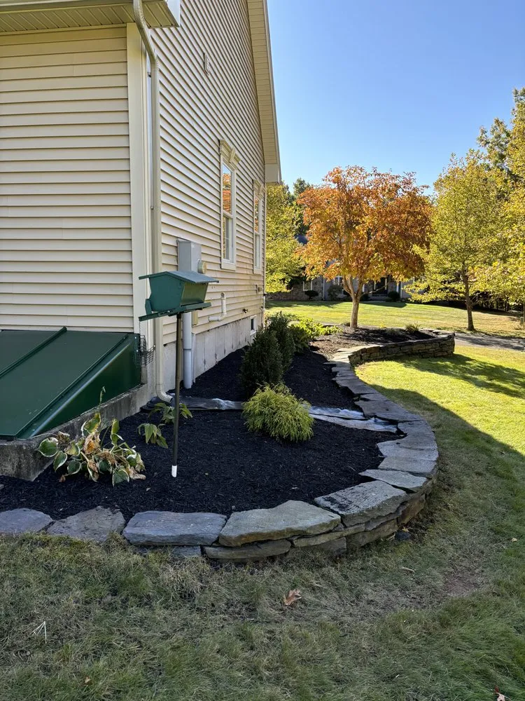 Affordable outdoor landscaping in Suffield, CT by Ferrari Lawn & Landscape