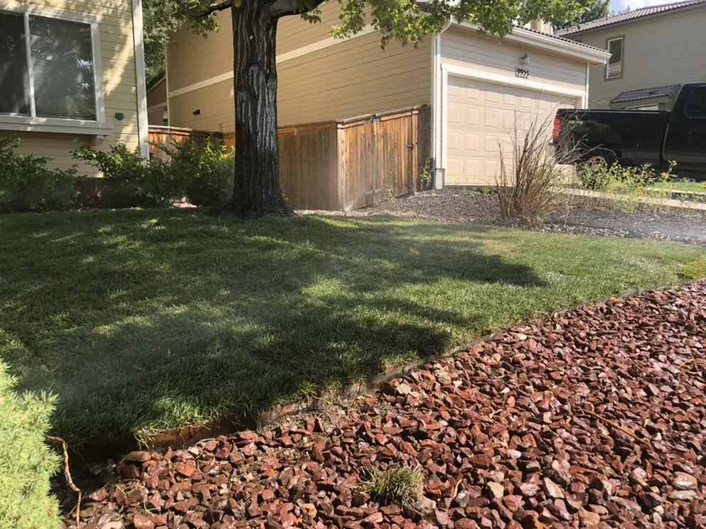 Affordable landscape design for homes in Littleton, CO by Ferraro Lawn & Landscape