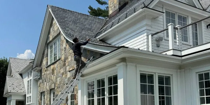 Custom lawn care service in Newton, MA by Ferre Landscaping & Exterior Management