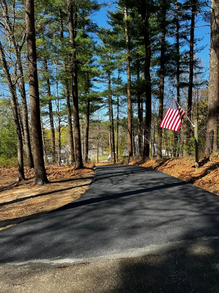 Custom landscape design near you in Hanson, MA by Ferreira Lawn & Paving