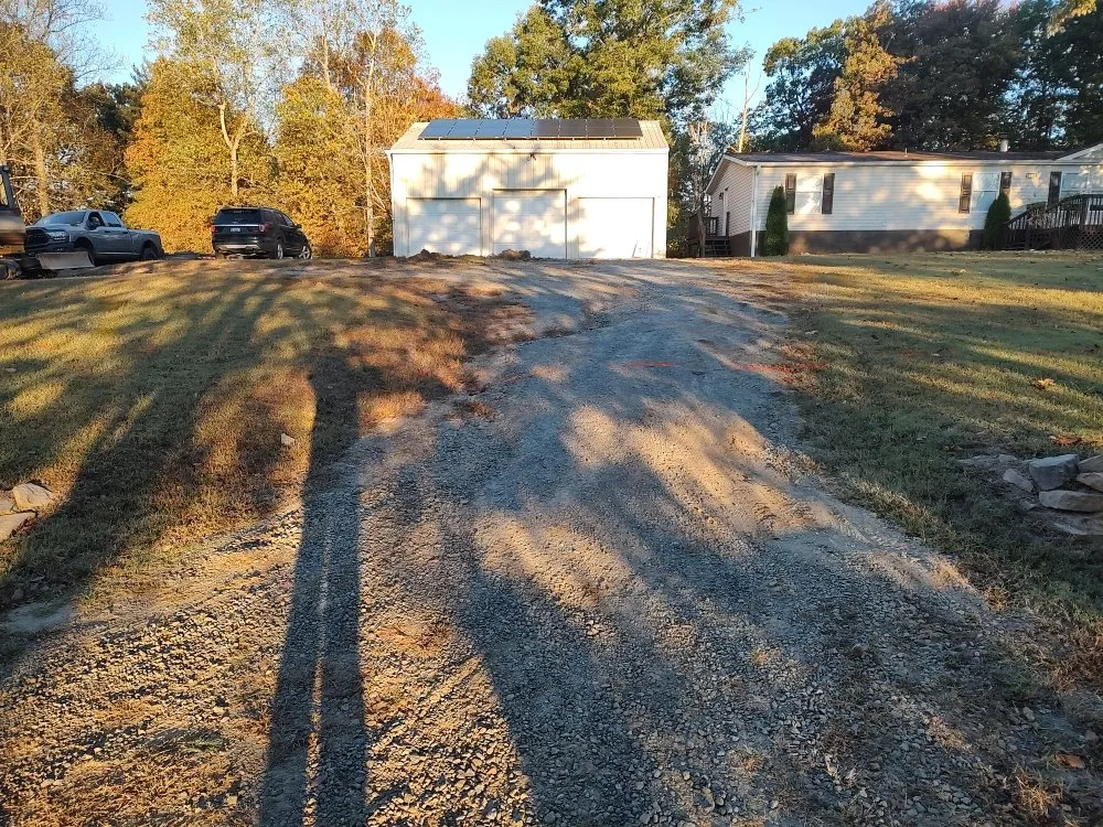 Professional yard cleanup service in Madison, VA by Ferris Excavating