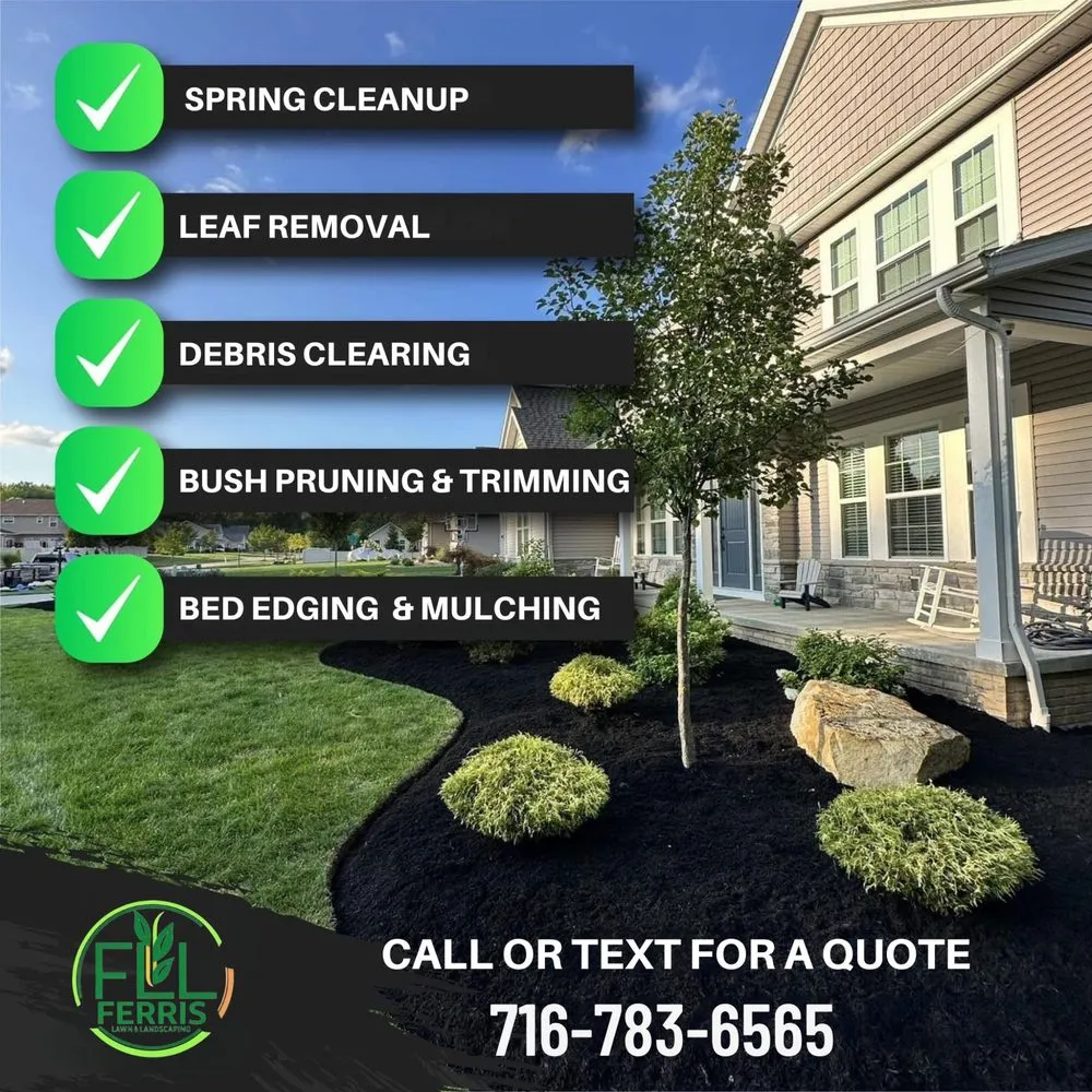 Reliable residential landscaping experts serving Hamburg, NY - Ferris Lawns & Landscaping