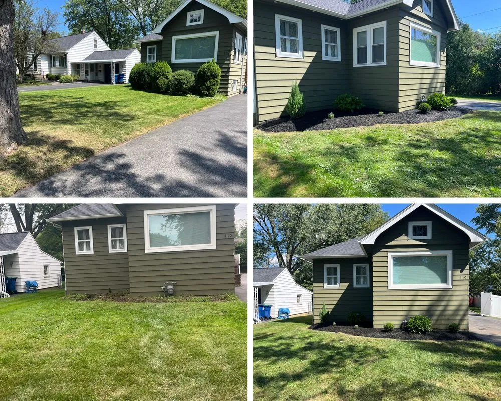 Custom garden landscaping for residential properties in Hamburg, NY by Ferris Lawns & Landscaping