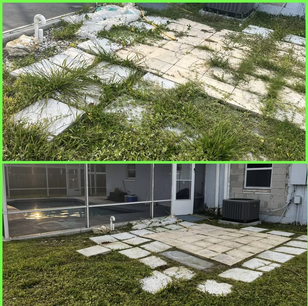 Custom garden landscaping in North Fort Myers, FL by Fert In The Dirt Lawn Care