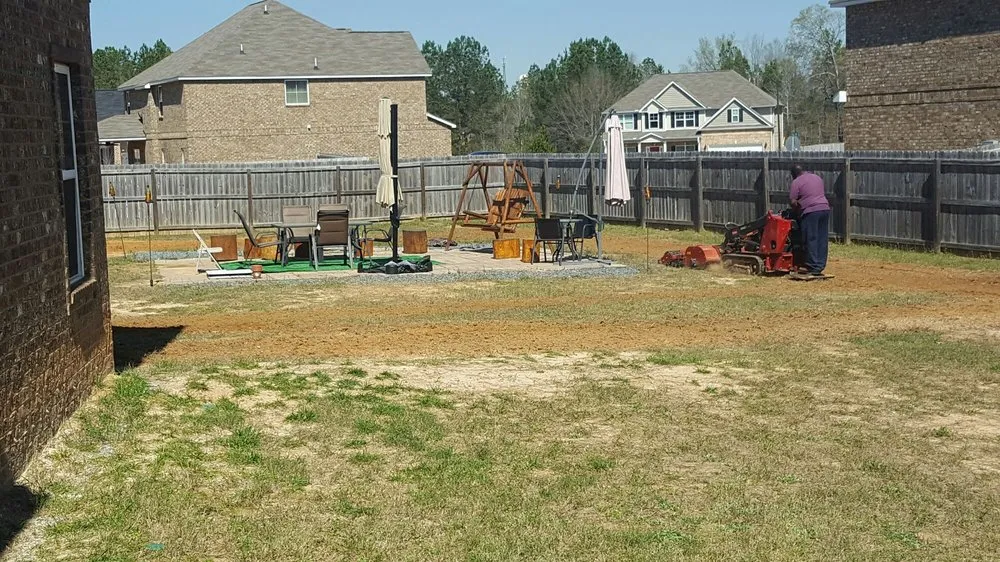 Professional landscape installation near you in Perry, GA by Fertile Green Solutions