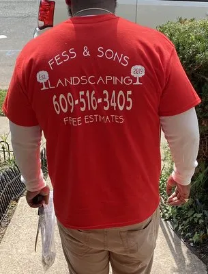 Fess & Sons Landscaping Moving Logo