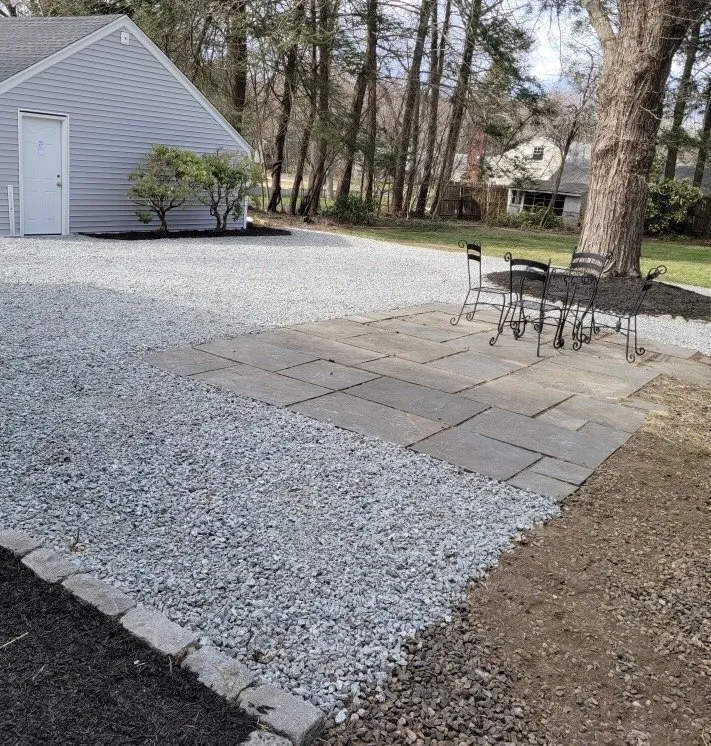 Custom landscaping services for residential properties in Bridgeport, CT by F&F Lawn Care