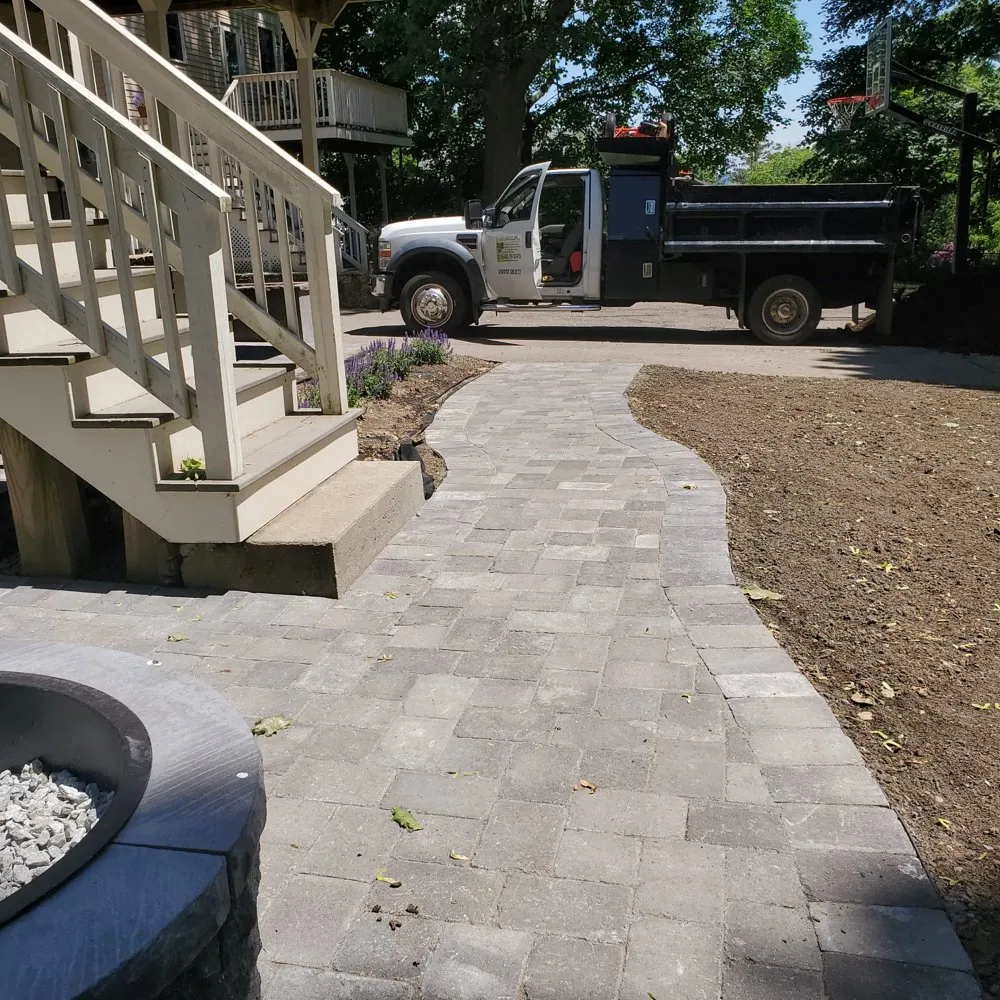Custom yard cleanup service in Waltham, MA - FG Landscape