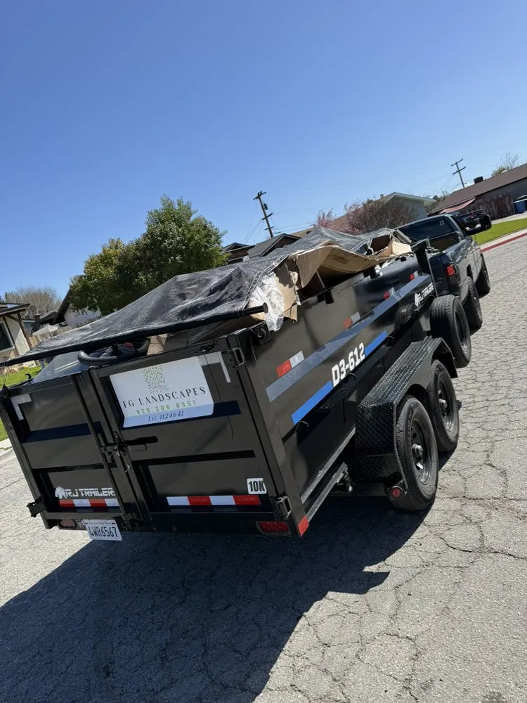 Professional yard cleanup service in Paso Robles, CA by FG Landscapes