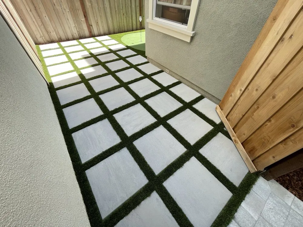 Custom landscaping services in Livermore, CA by FG Pavers and Turf