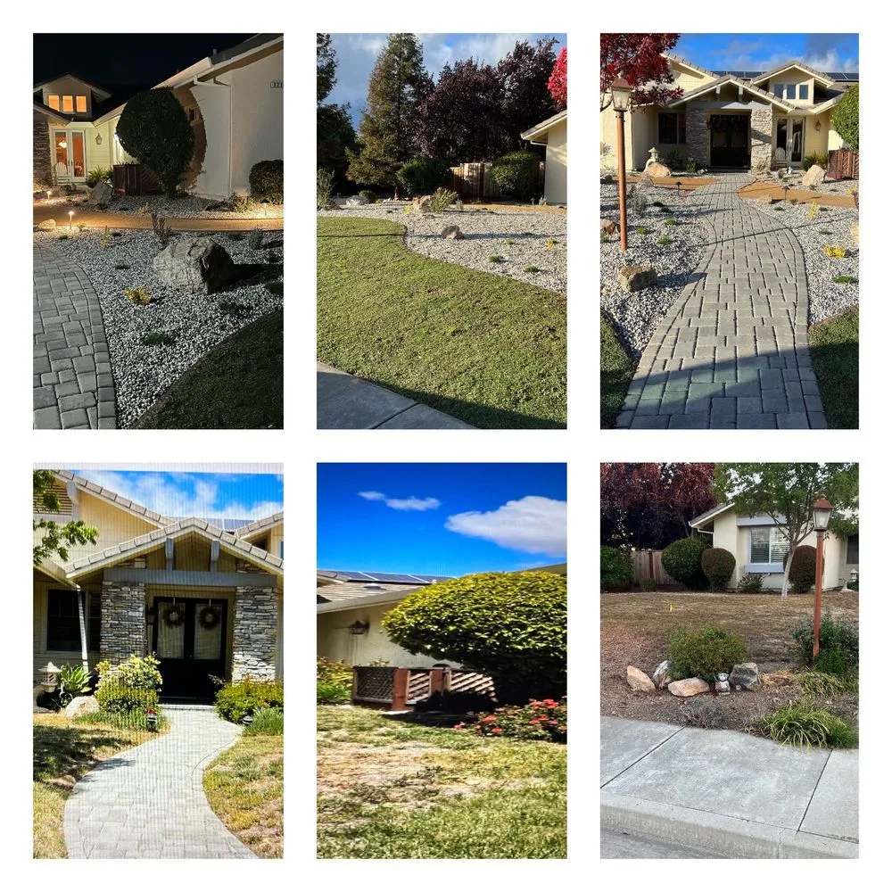 Local residential landscaping for homes across Livermore, CA - FG Pavers and Turf