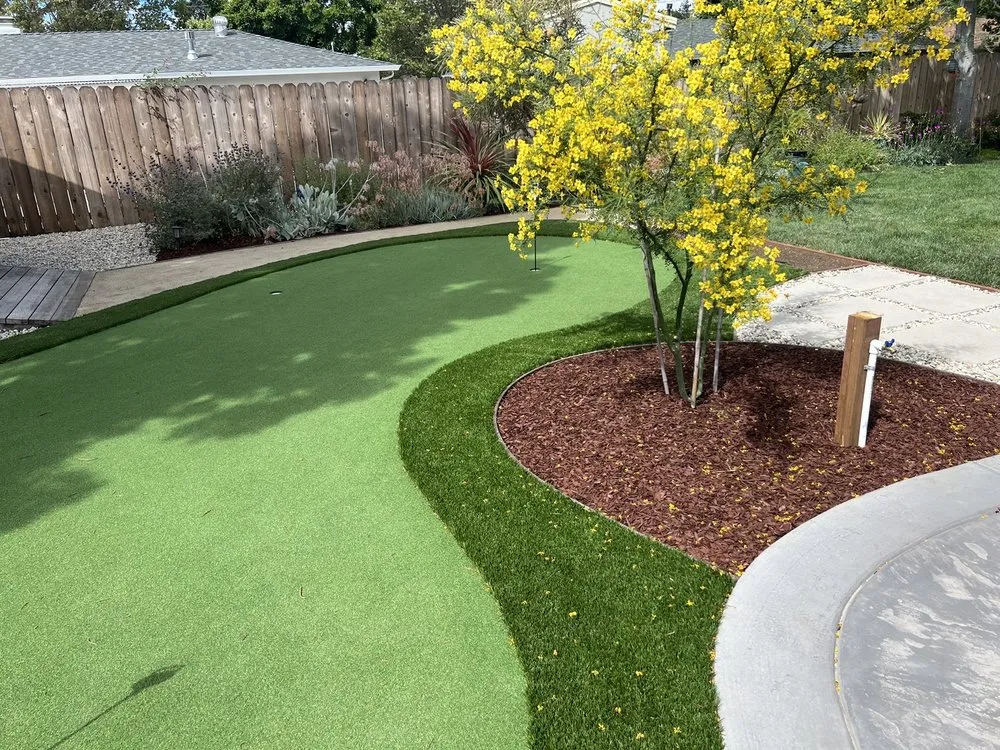 Professional residential landscaping in Livermore, CA by FG Pavers and Turf