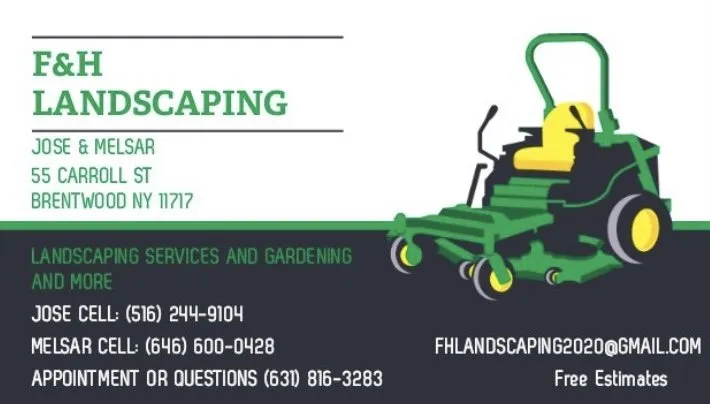 Affordable landscape installation in Brentwood, NY by F&H Landscaping