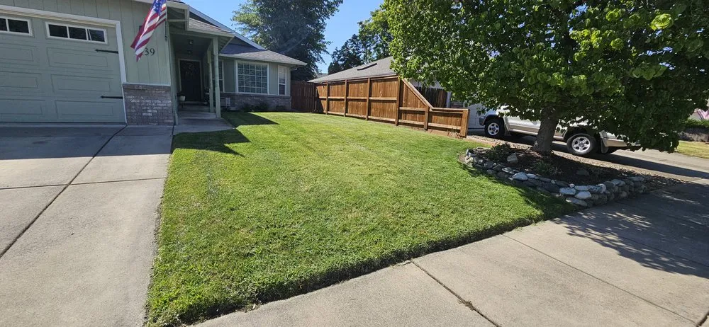 Local lawn mowing service in Medford, OR by Ficus Landscaping