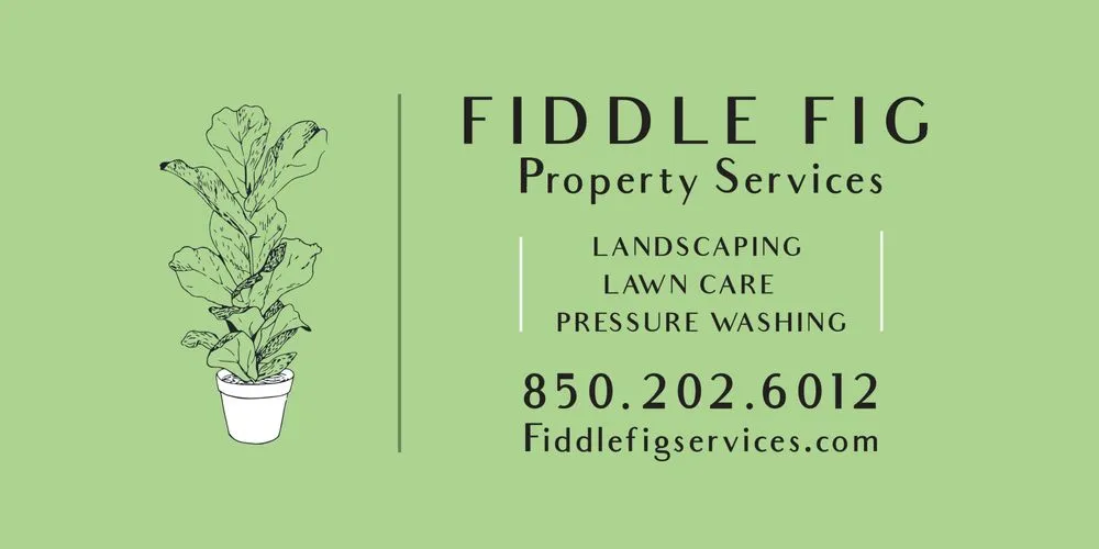 Expert landscape design for beautiful yards in Milton, FL by Fiddle Fig Property Services