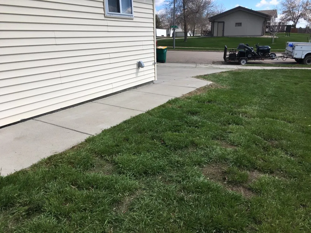 Local landscape installation for homes in Bismarck, ND by Fiechtner Lawn Care