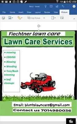 Fiechtner Lawn Care Logo