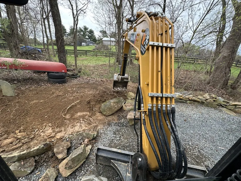 Custom yard cleanup service for residential properties in Lovettsville, VA by Field & Forest