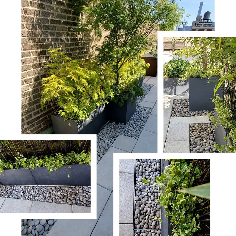 Professional outdoor landscaping for homes in Brooklyn, NY by Field Form