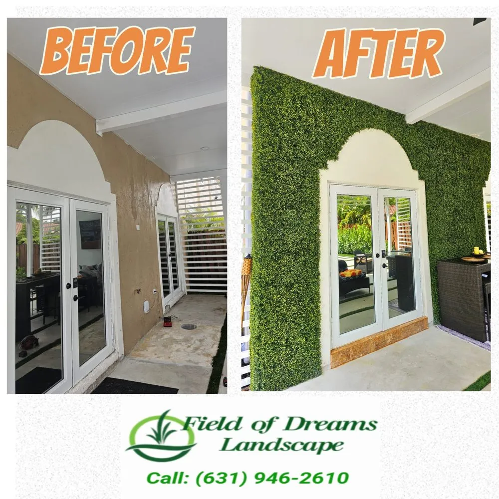 Reliable residential landscaping in Hollywood, FL by Field of Dreams Landscape