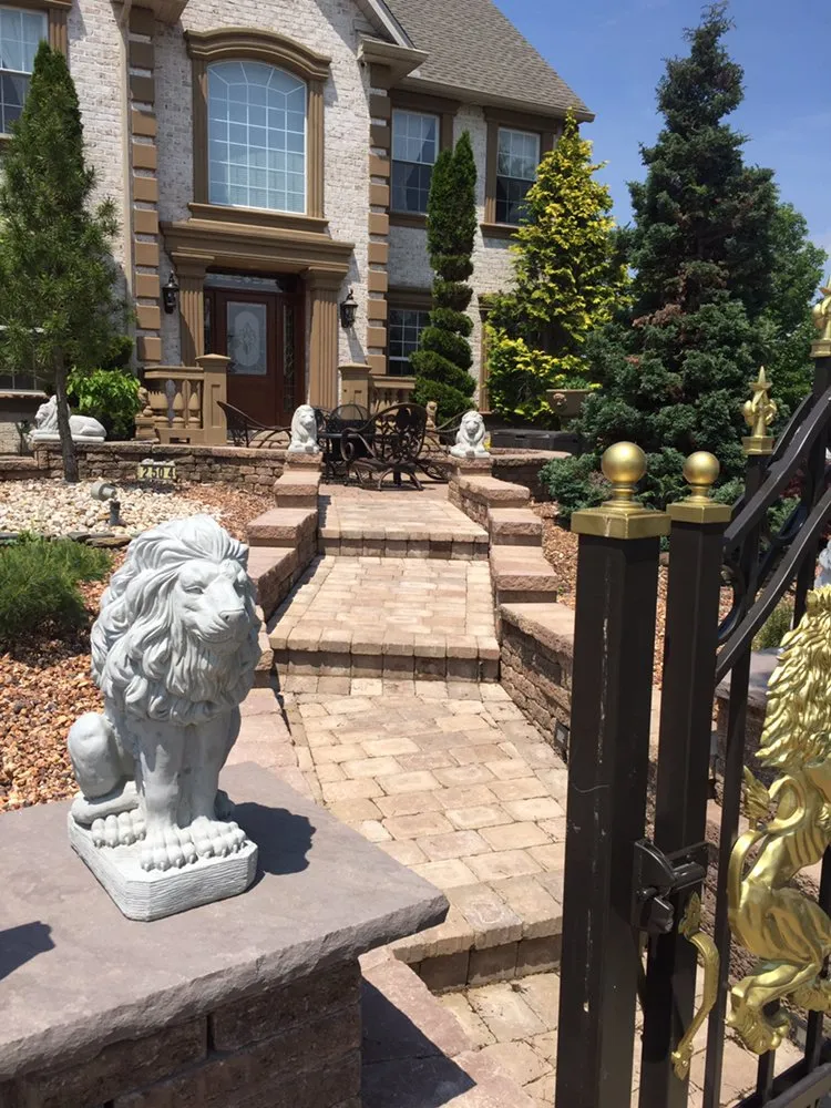 Professional landscape installation for residential properties across Allentown, PA - Field of Dreams Landscaping