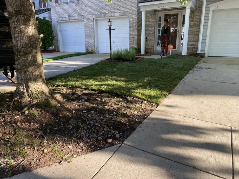 Affordable landscape design for homes in Oxon Hill, MD by Field of Dreams Landscaping