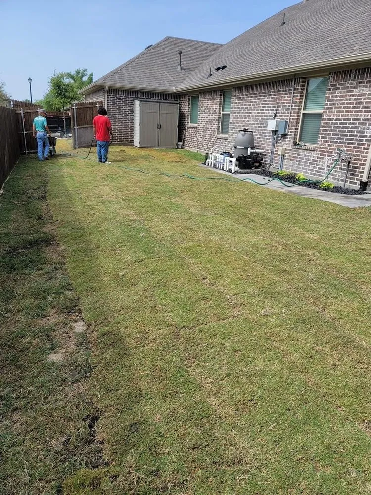 Professional outdoor landscaping near you in Caddo Mills, TX by Field of Greens