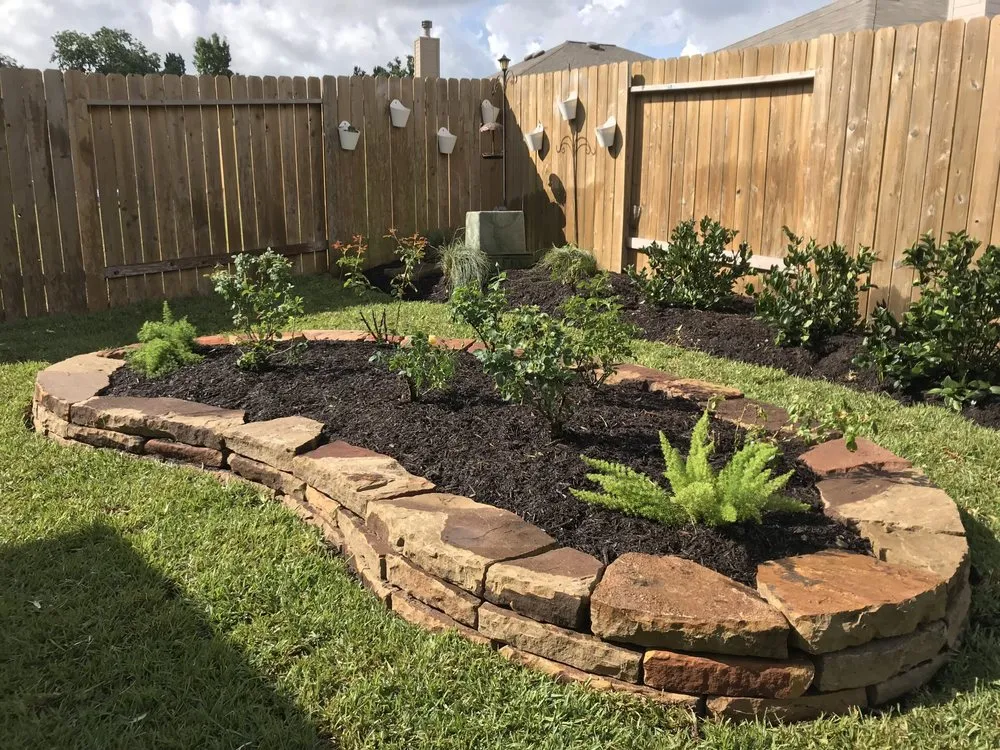 Professional lawn mowing service with custom design across Magnolia, TX - Field's Landscaping and Irrigation