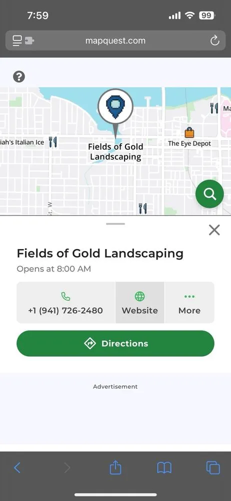 Custom landscape design near you across Bradenton, FL - Fields of Gold Landscaping