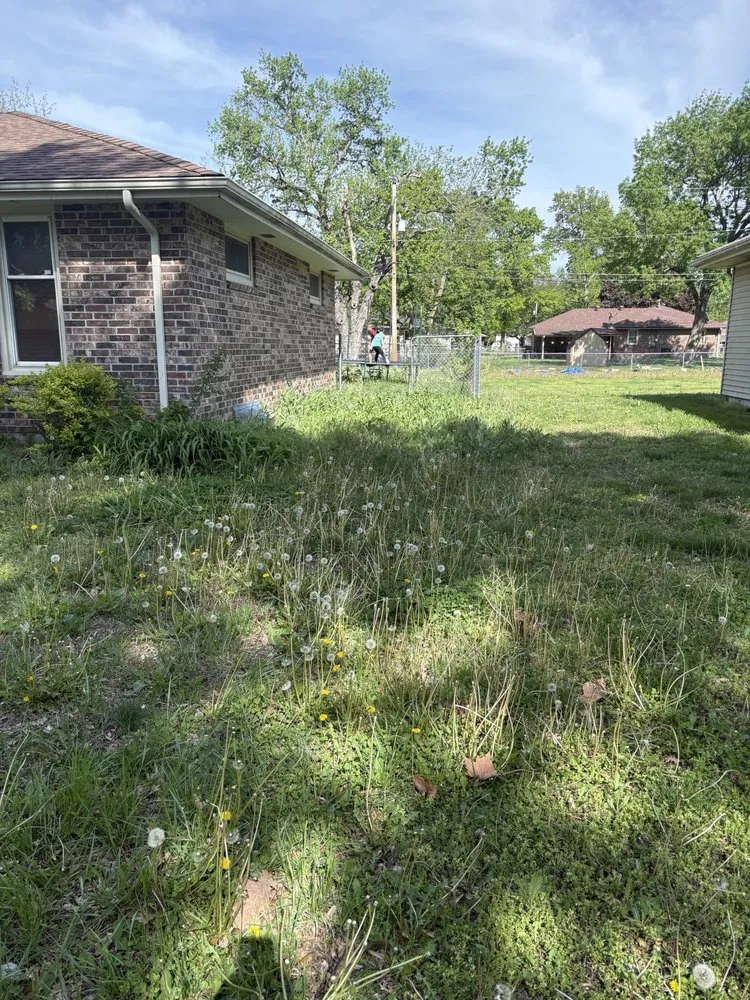 Affordable yard cleanup service for residential properties across Topeka, KS - Fierce Land Maintenance