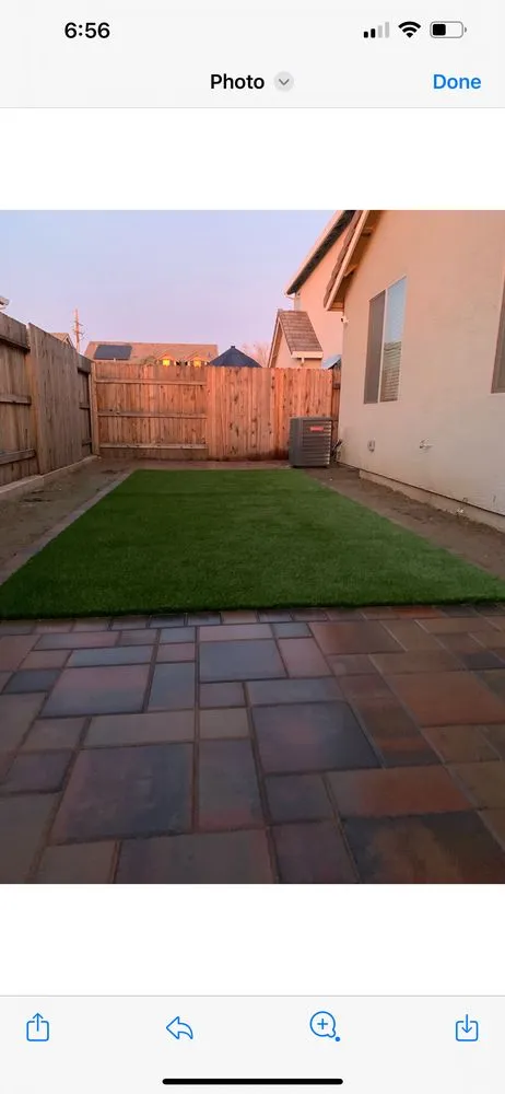 Custom lawn mowing service in Dixon, CA by Fierros Landscaping/Concrete