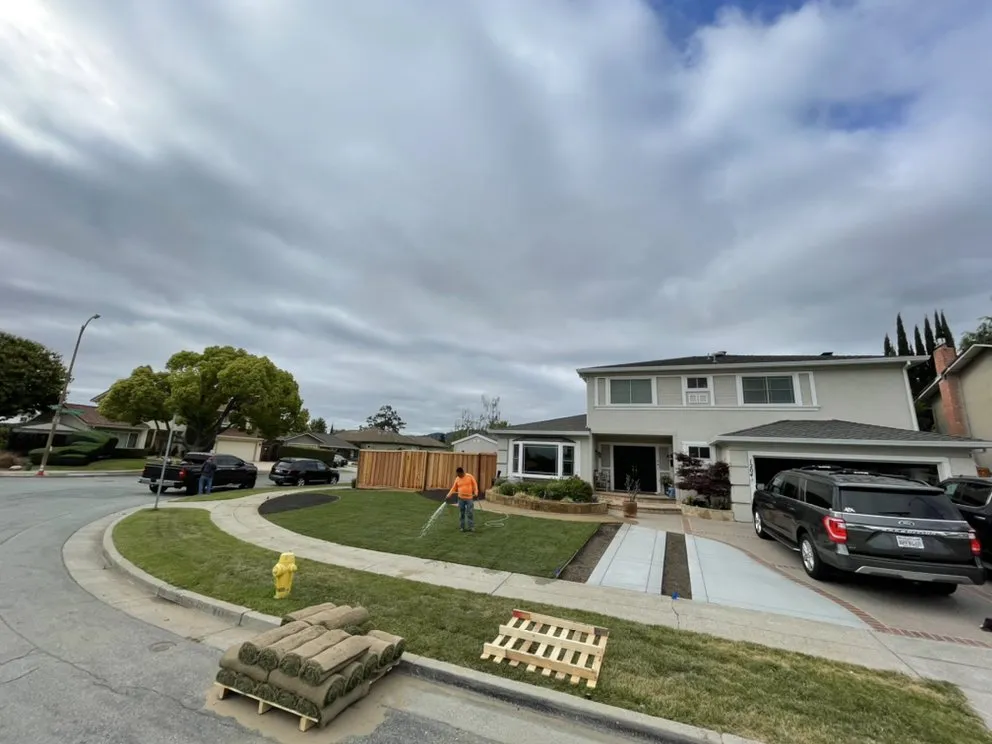 Trusted garden landscaping for residential properties in San Jose, CA by Figueroa Family
