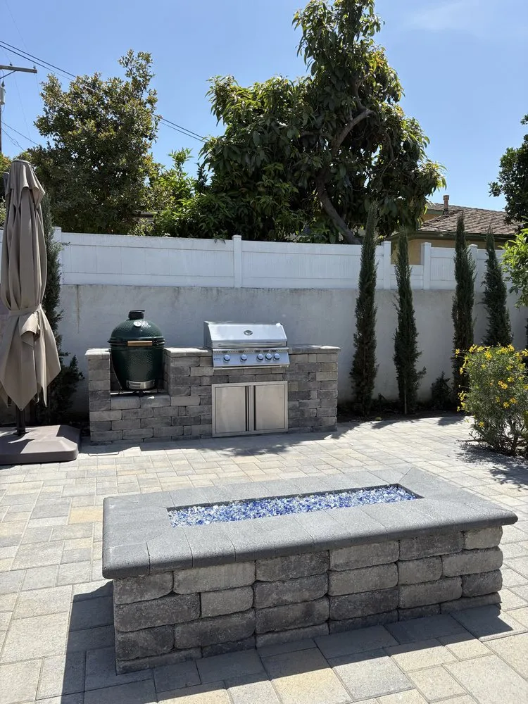 Affordable lawn mowing service with custom design in Carson, CA by Figueroa Landscaping