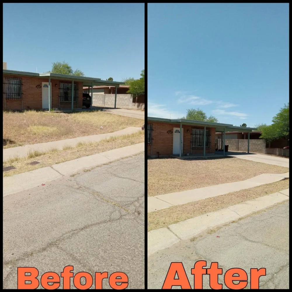 Affordable garden landscaping in Tucson, AZ by Figueroas Home Improvements