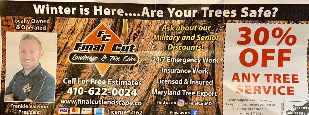 Expert lawn mowing service in White Marsh, MD by Final Cut Landscape & Tree Care